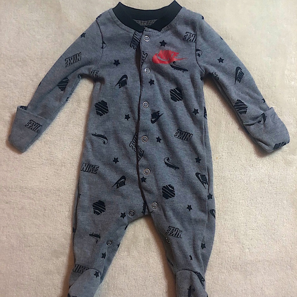 Nike footed sleeper